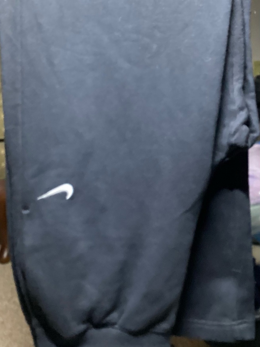Nike Black and White Logo Pullover